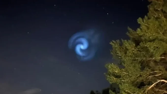 Spirale bleu Spirale Bleu