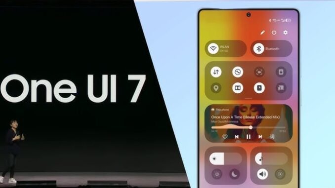 One UI 7 One UI 7