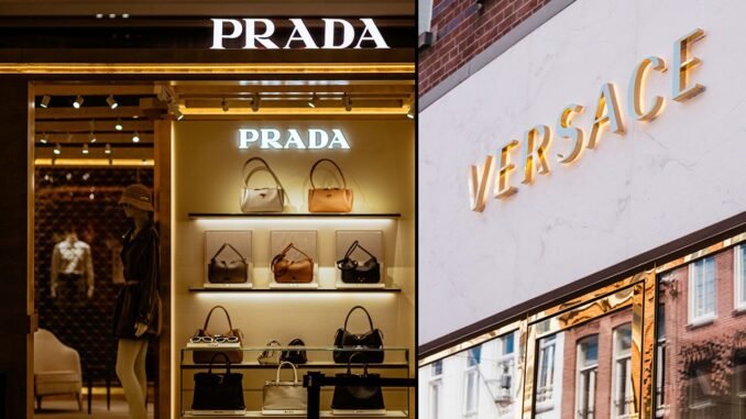 Industrie du luxe Prada Versace Industrie du luxe Prada Versace